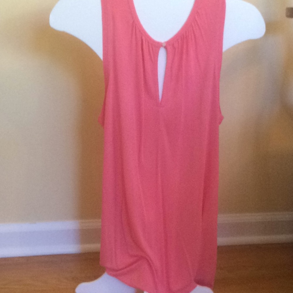 Gap coral cotton tank